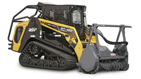 asv skid steer forestry mulcher|asv rc 100 forestry package.